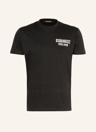 Dsquared2  T-Shirt Ceresio 9 schwarz beige