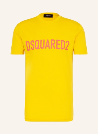 Dsquared2  T-Shirt gelb beige