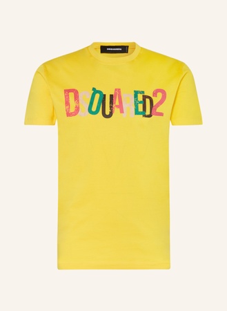 Dsquared2  T-Shirt gelb beige