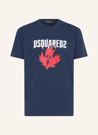 Dsquared2  T-Shirt Ghost Leave blau