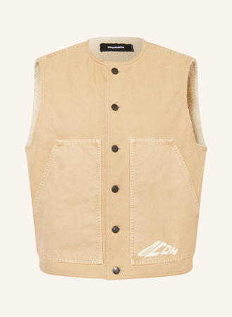 Dsquared2  Weste Icon beige