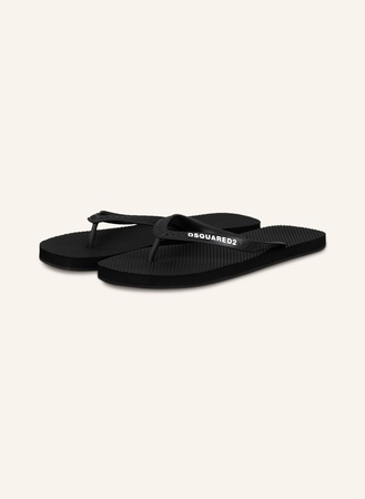 Dsquared2  Zehentrenner schwarz