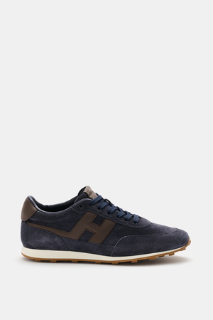 Hogan  - Herren - Sneaker 'Allacciato' navy/dunkelbraun