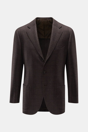 Cesare Attolini  - Herren - Cashmere Sakko braun/dunkelbraun kariert