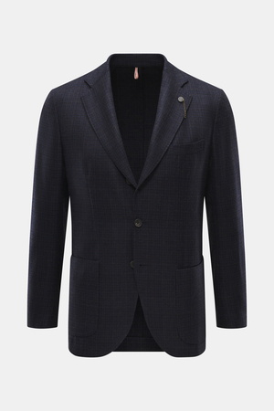 Santaniello  - Herren - Sakko navy/dunkelbraun kariert