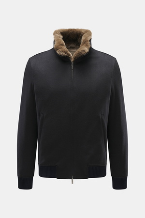 Eddy Monetti  - Herren - Cashmere Blouson 'Rius' navy
