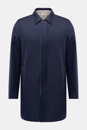 Eddy Monetti  - Herren - Wende-Mantel 'Elia' navy