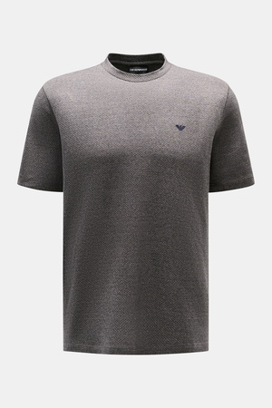 Emporio Armani  - Herren - Rundhals-T-Shirt dunkelgrau meliert