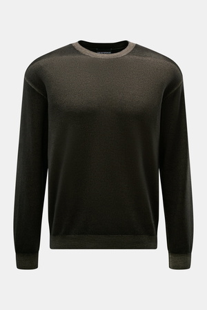 Emporio Armani  - Herren - Rundhalspullover graubraun