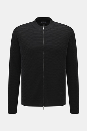 Emporio Armani  - Herren - Strickjacke schwarz