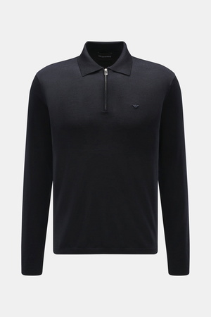 Emporio Armani  - Herren - Strickpolo dark navy