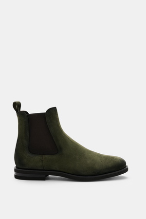 Fabiano Ricci  - Herren - Chelsea Boot dunkelgrün