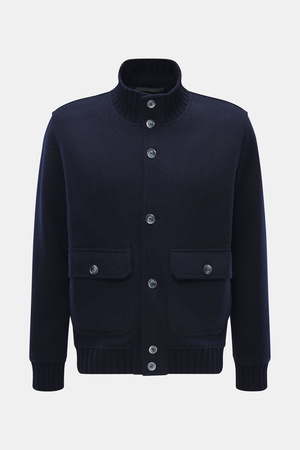 Fedeli  - Herren - Cashmere-Blouson 'Surreale' navy