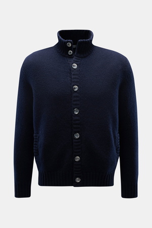 Fedeli  - Herren - Cashmere Cardigan 'Favonius' navy