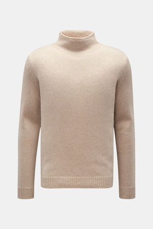 Fedeli  - Herren - Cashmere Pullover 'Etna' beige