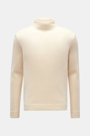 Fedeli  - Herren - Cashmere Pullover 'Etna' creme