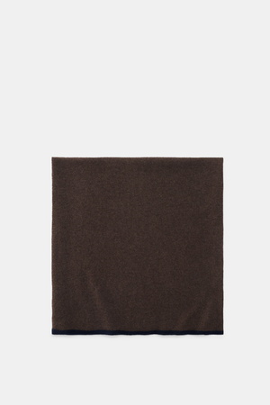 Fedeli  - Herren - Cashmere Schal graubraun