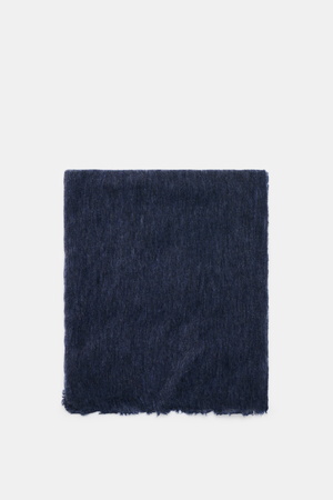 Fedeli  - Herren - Cashmere Tuch 'Yeti' graublau