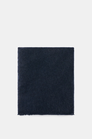 Fedeli  - Herren - Cashmere Tuch 'Yeti' navy