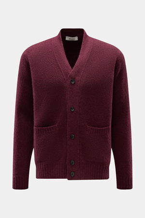 Filippo de Laurentiis  - Herren - Cardigan bordeaux
