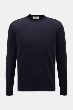 Filippo de Laurentiis  - Herren - Feinstrick-Rundhalspullover navy