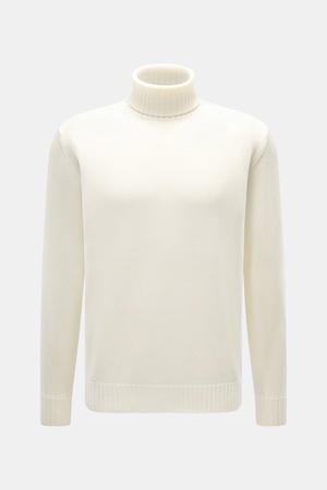 Filippo de Laurentiis  - Herren - Merino Rollkragenpullover creme