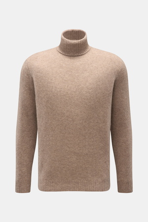 Filippo de Laurentiis  - Herren - Rollkragenpullover beige meliert