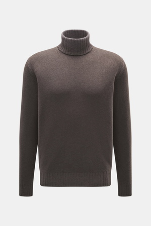 Filippo de Laurentiis  - Herren - Rollkragenpullover dunkelbraun