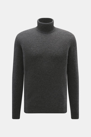 Filippo de Laurentiis  - Herren - Rollkragenpullover dunkelgrau
