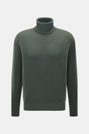 Filippo de Laurentiis  - Herren - Rollkragenpullover dunkelgrün