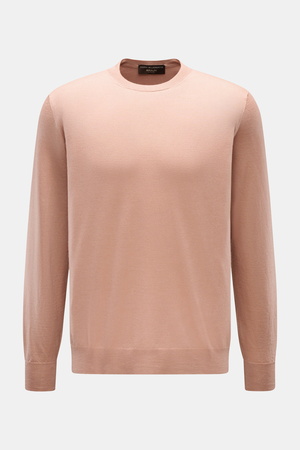 Filippo de Laurentiis  - Herren - Rundhalspullover apricot