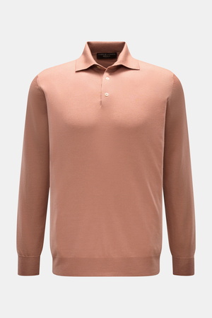 Filippo de Laurentiis  - Herren - Strickpolo apricot