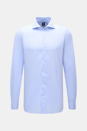 Finamore  - Herren - Casual Hemd 'Eduardo Napoli' Haifisch-Kragen hellblau
