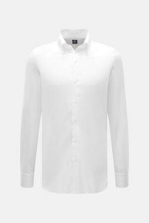 Finamore  - Herren - Casual Hemd 'Lucio Napoli' Button-Down-Kragen weiß