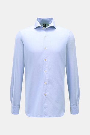 Finamore  - Herren - Casual Hemd 'Sergio Gaeta' Haifisch-Kragen hellblau