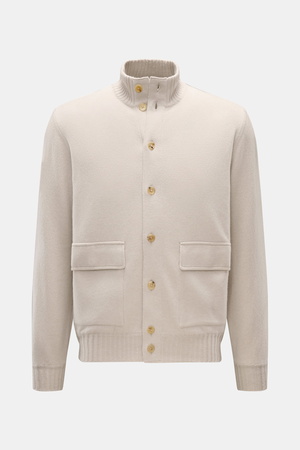 Fioroni  - Herren - Cashmere Cardigan beige