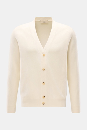 Fioroni  - Herren - Cashmere Cardigan creme