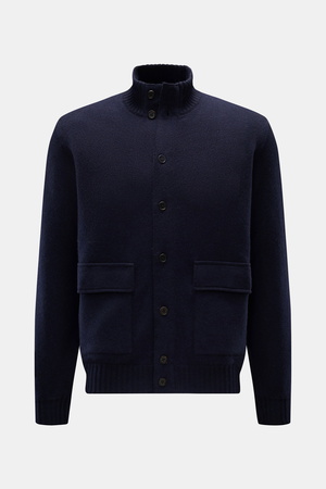 Fioroni  - Herren - Cashmere Cardigan navy