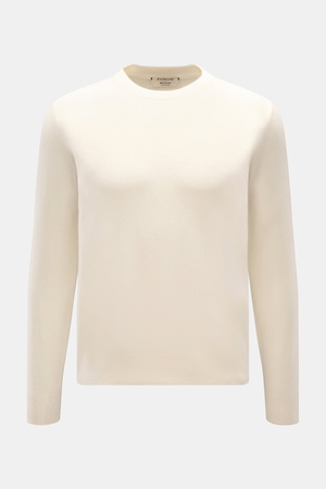 Fioroni  - Herren - Cashmere Rundhalspullover creme