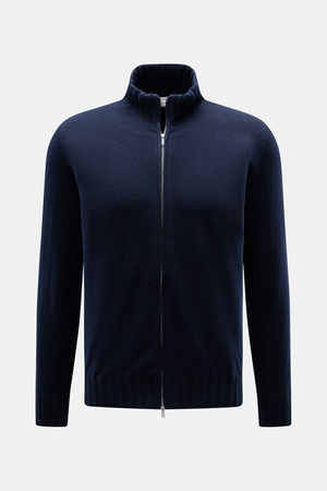 Fioroni  - Herren - Cashmere Strickjacke 'Duvet' navy