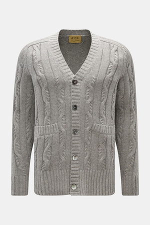 FTC  - Herren - Cardigan grau meliert