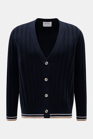 FTC  - Herren - Cashmere Cardigan navy