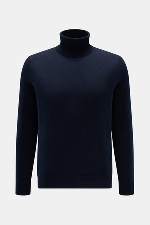 FTC  - Herren - Cashmere Rollkragenpullover navy