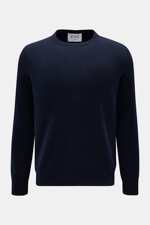 FTC  - Herren - Cashmere Rundhalspullover navy