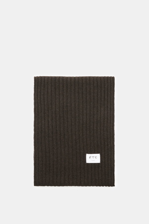 FTC  - Herren - Cashmere Schal dunkelbraun
