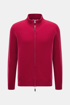 FTC  - Herren - Cashmere Strickjacke rot
