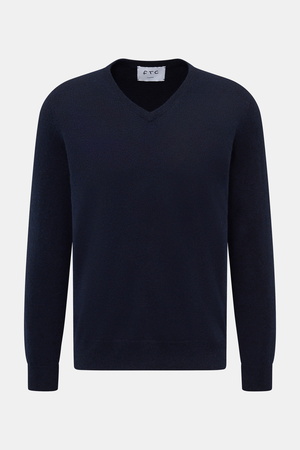 FTC  - Herren - Cashmere V-Neck Pullover navy