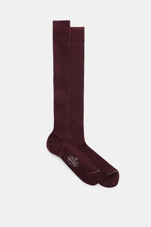 Gallo S.p.a. Gallo - Herren - Kniestrumpf bordeaux