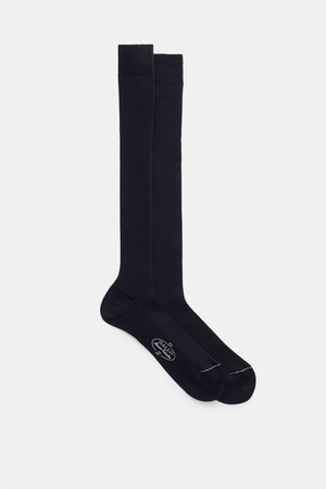 Gallo S.p.a. Gallo - Herren - Kniestrumpf navy