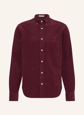 Gant  Cordhemd Regular Untucked Fit rot